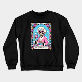 The Grandmother Tarot Card Crewneck Sweatshirt